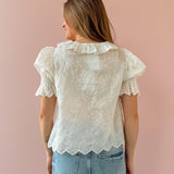 Celeste Ruffle Top
