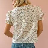 Blushing Petals Top