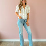 Celeste Ruffle Top