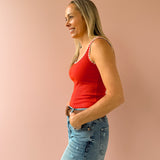 Jaidynn Tank Red