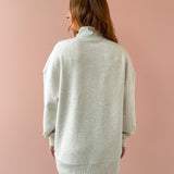 Masie Longline Sweatshirt Ivory