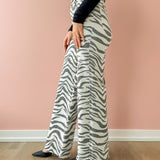 Far Out Zebra Wide Leg Jeans