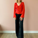 Illara Tie Front Blouse