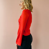 Illara Tie Front Blouse