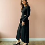 Jess Asymmetric Midi Dress