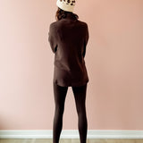 Freesoft High Rise Legging Brown