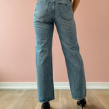 Lexi Bowed Straight Jean - Metropolis