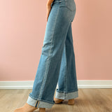 Far Out Wide Leg Jeans