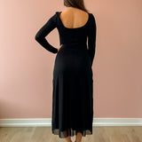 Spellbound Mesh Midi Dress