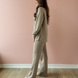 Airessentials Brushed Flare Pant - Birch