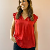 Cupid Pleated Blouse