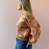 Noble Floral Sweater