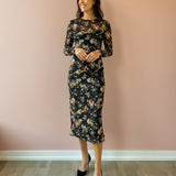 Moonlit Meadow Midi Dress