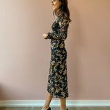 Moonlit Meadow Midi Dress