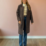 Marceau Houndstooth Coat
