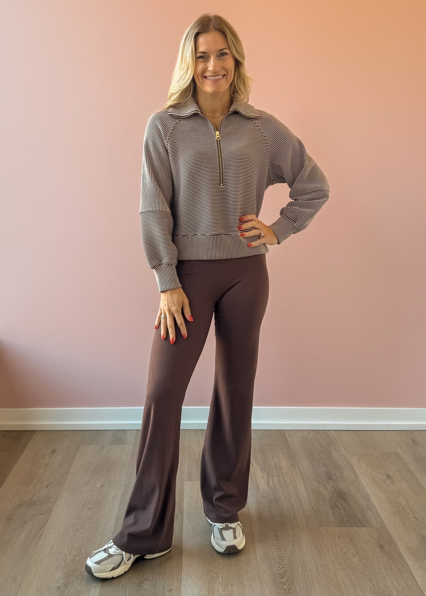 Milano Coffee Half Zip Sweat 2.0