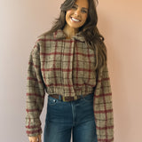 Celia Plaid Jacket