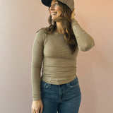 Abbey Long Sleeve-Tan