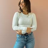 Abbey Long Sleeve-White