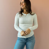 Abbey Long Sleeve-White