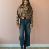 Celia Plaid Jacket
