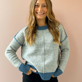 Bridget Blue Sweater