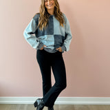 Faire & Square Denim Sweatshirt