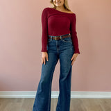 Elena One Shoulder Sweater