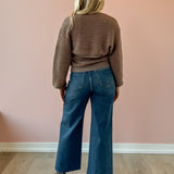Abi Knit Top  & Shrug Set