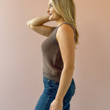 Abi Knit Top  & Shrug Set
