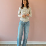 Eve Stripe Henley