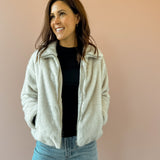 Amethyst Faux fur Jacket