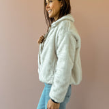 Amethyst Faux fur Jacket