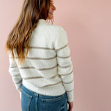 Felicity Fuzzy Striped Sweater