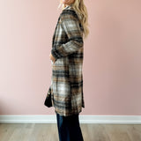 Delphi Plaid Coat