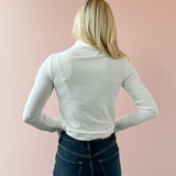 Molly Mockneck Top Ivory