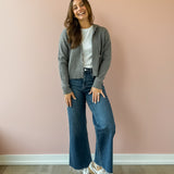 Rae Knit Zip Up