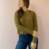 Scarlett Top-Green