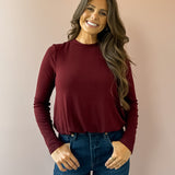 Scarlett Top-Red