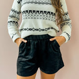 Tia Faux Suede Short