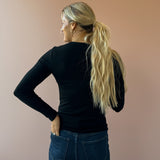 Audrey Long Sleeve -Black