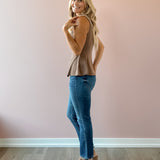 Meredith Top Taupe