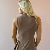 Meredith Top Taupe