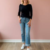 Susan Cuffed Crop Jean