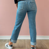 Susan Cuffed Crop Jean