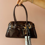 Vienna Crossbody- Brown