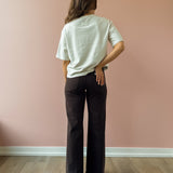 Good Waist Palazzo Ankle Jeans